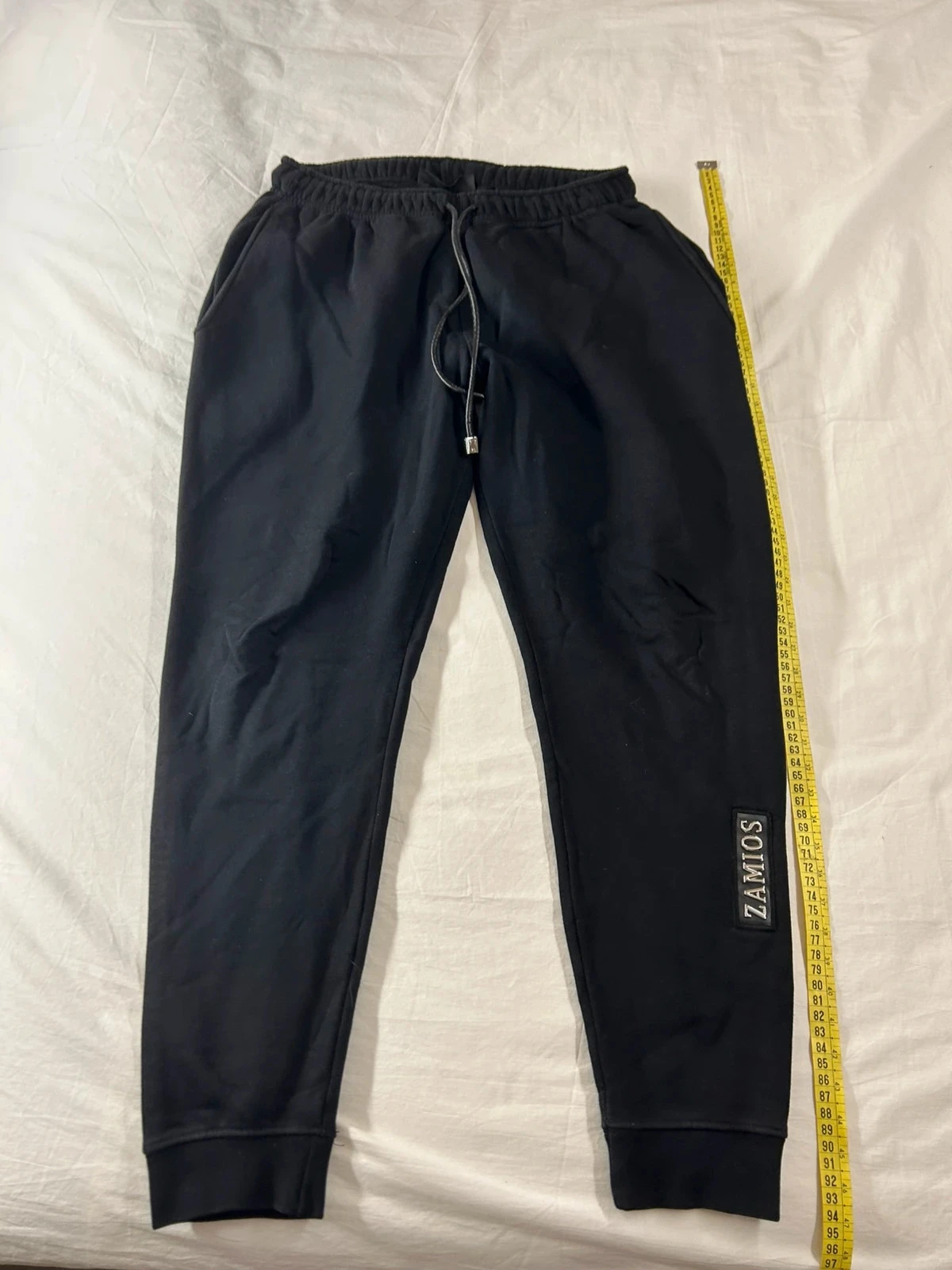 Calça de jogging preta vintage Zamios – photo 2